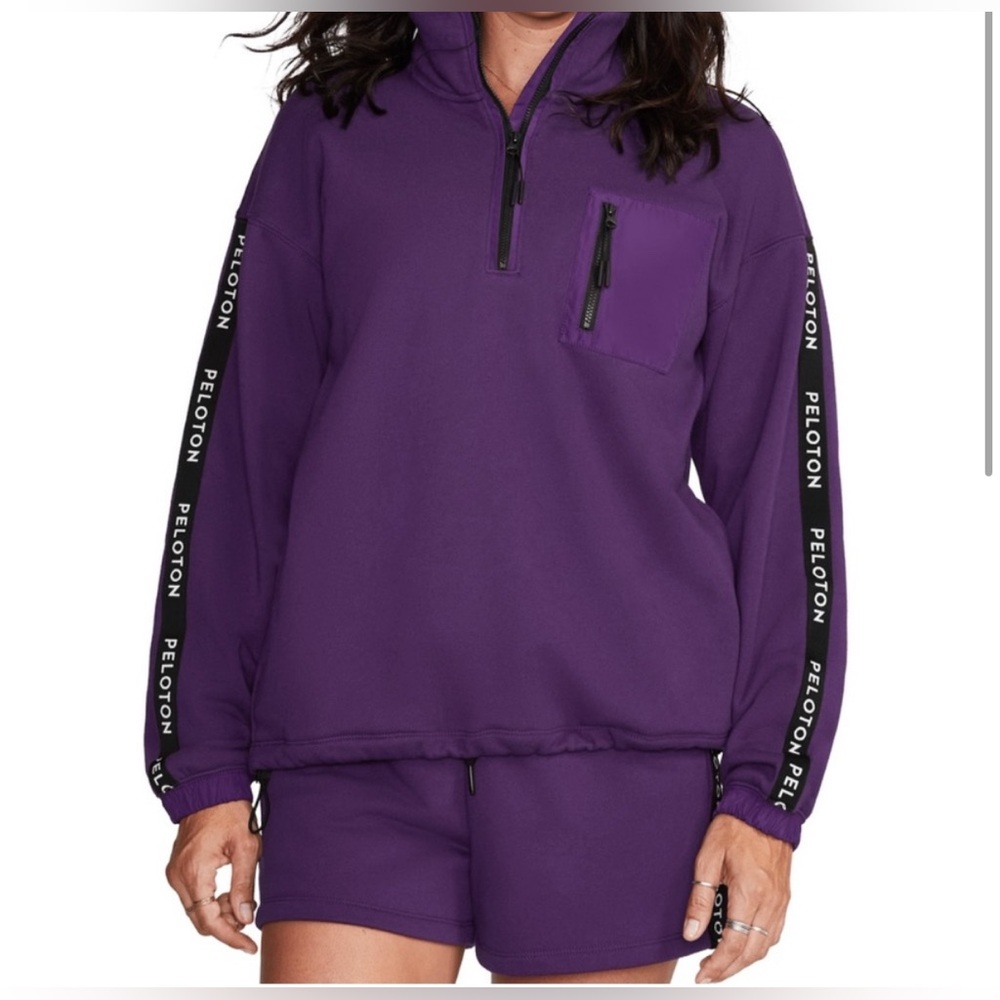 Peloton Deep Purple Activewear Set Size Small - Picture 2 of 12